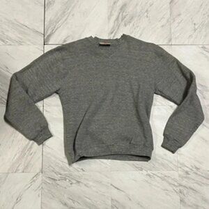 Vintage 1970's Russell Gray Sweatshirt Size Small VGUC